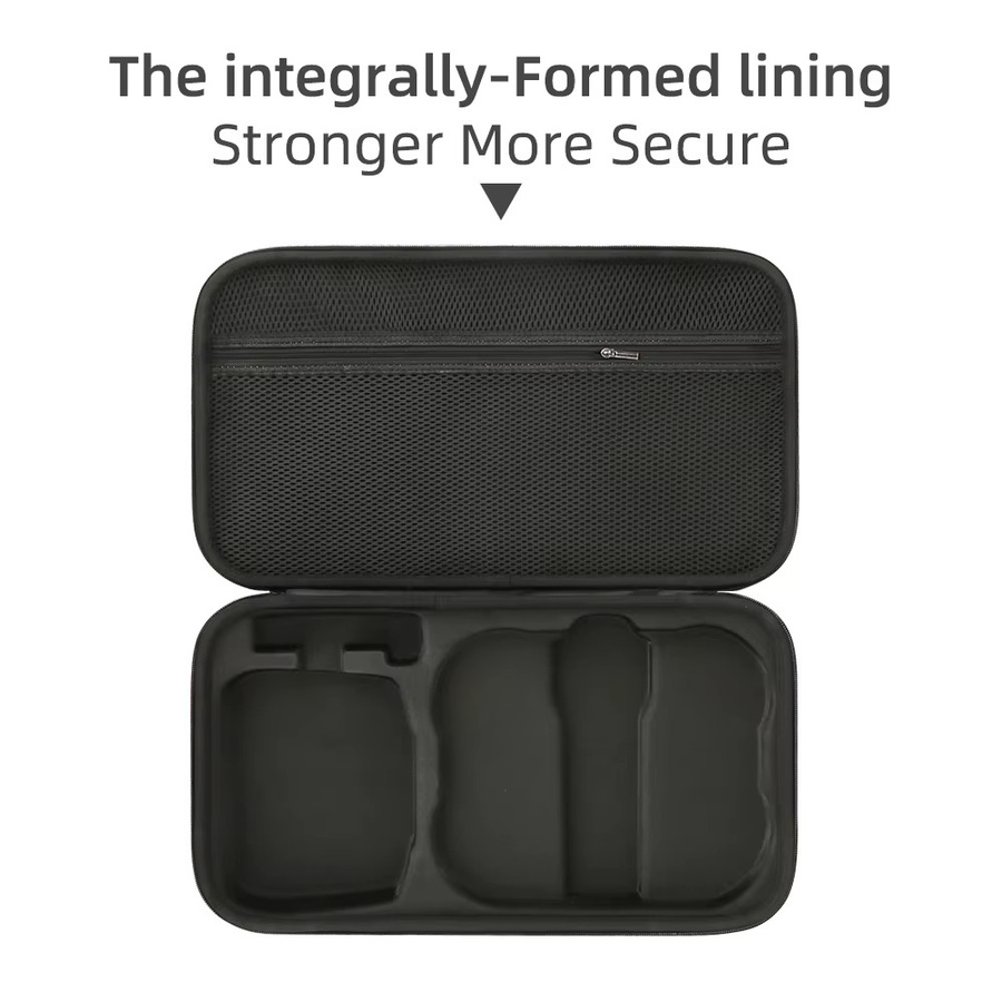 DJI Schultertasche aus PU-Leder für DJI Avata 360 und DJI RC-2 Fernbedienung, stoßfeste Kameratasche in Schwarz oder Grau - Bild 2