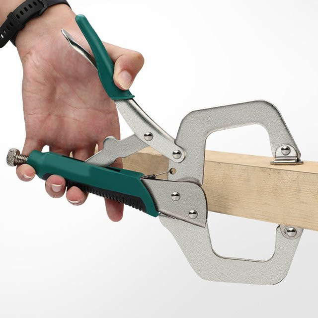 YOMO Multifunktionszange industrielle C-Typ-Druckzange für die Holzbearbeitung, Höhe: 27,9 cm - Bild 1