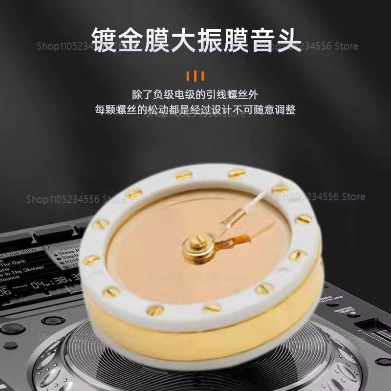 RK-47 Großmembran-Kondensatormikrofonkapsel in Gold für professionelle Audiokapseln - Bild 2