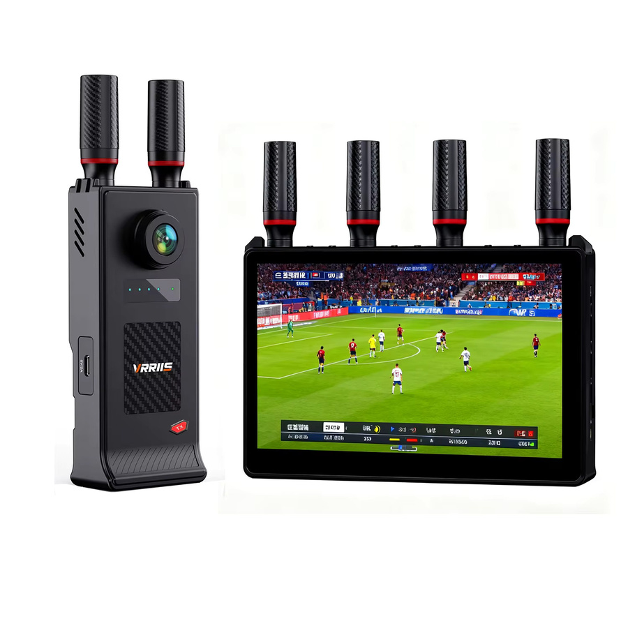 vrriis Wireless HDMI Video Sender und Empfänger Extender Schwarz mit 400 m Reichweite für DSLR Kamera, Laptop und TV Monitor - Bild 6