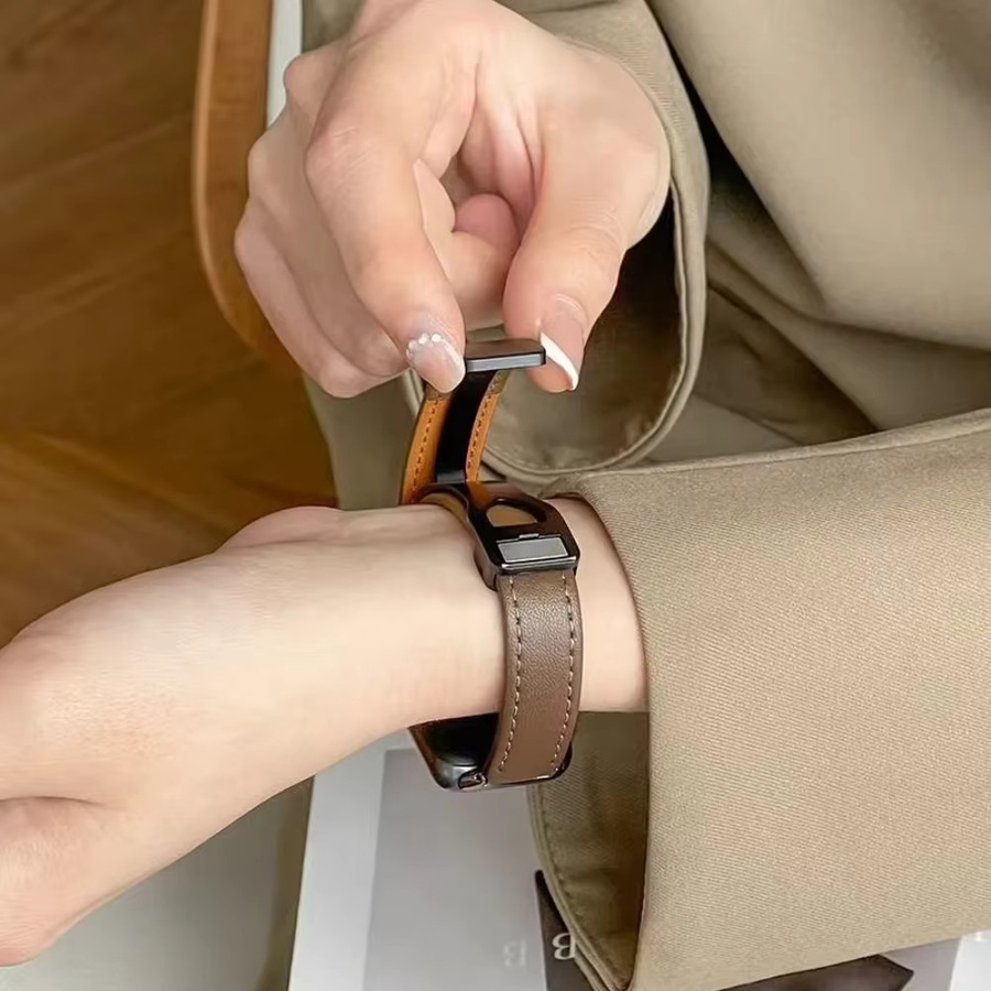 Uhrenarmband Leder, Magnetisch, Unisex - Bild 2