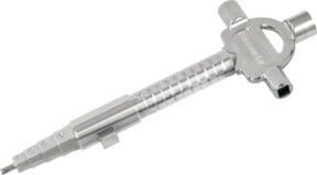 Kraftwerk Bauschlüssel für Profilzylinder 17 mm in Silber - Bild 1