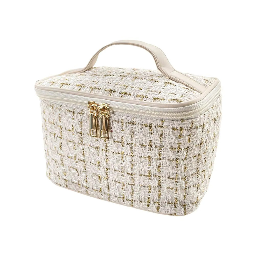 jaysuing Kosmetik Tasche, gewebt, groß, für Make-up Pinsel und Reise - Bild 4