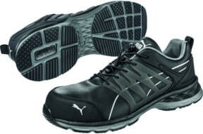 Puma Safety S3 ESD Arbeitssicherheitshalbschuh aus Leder in Schwarz Gr. 48 - Bild 1
