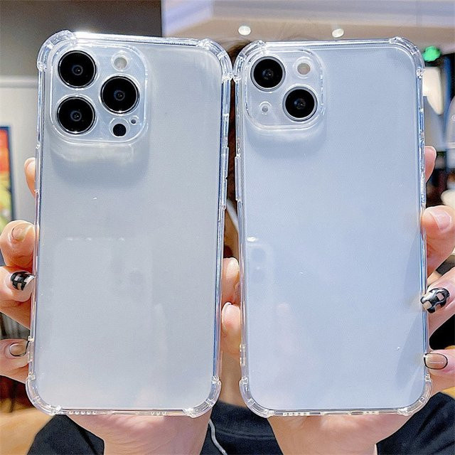 Stoßfeste Silikon Schutzhülle für Samsung Galaxy S25 Ultra, A56 5G, A55, A54, S24 FE, S23 Plus, S22 Ultra, A53, A52 in Transparent - Bild 1