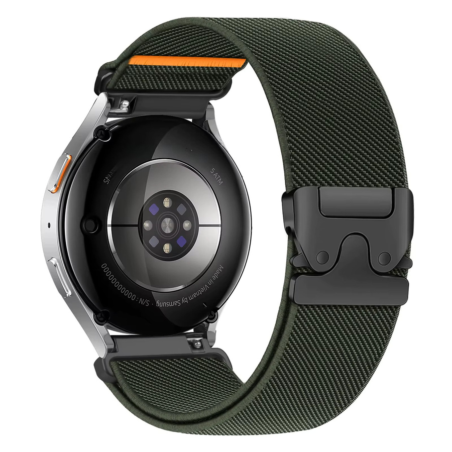 Uhrenarmband Textil/NATO, Weiß, Unisex, 20mm 22mm - Bild 5