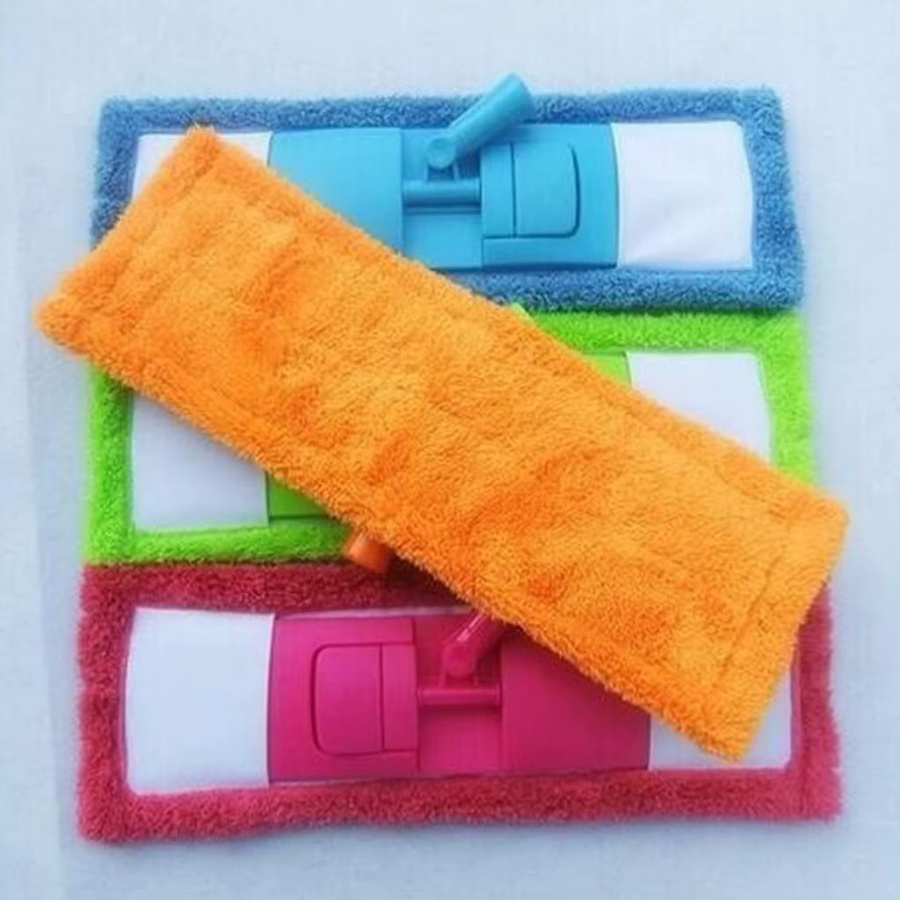 TureCloser Ersatzmopp-Köpfe aus Korallen-Velours in Grün für die Bodenreinigung in Küche und Wohnzimmer - Bild 3