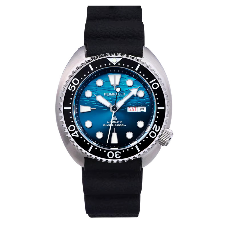 HEIMDALLR Taucheruhr, Edelstahl, 45 mm, Analoguhr, Unisex - Bild 5