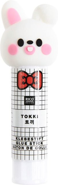 Rico Design Paper Poetry Klebestift Hase Weiß - Bild 1