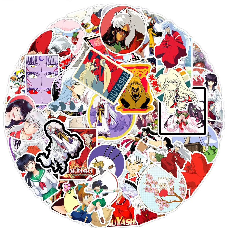 Bandai Inuyasha Anime-Aufkleber, Charaktermodell, 1-teiliges Set - Bild 2