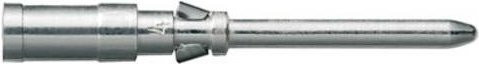 Weidmüller Crimpkontakt HDC-C-HD-SM0.75-1.00AG aus Messing in Silber, 100 Stück - Bild 1