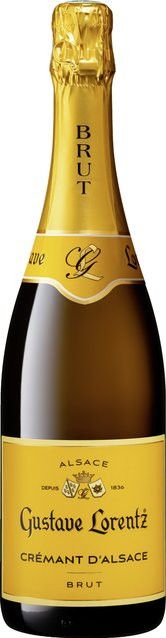 Gustave Lorentz Crémant d'Alsace, Schaumwein, Brut, Frankreich, 0,75 l - Bild 1