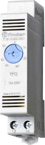 Finder Schaltschrank-Thermostat 7T.81.0.000.2301 in Weiß - Bild 1