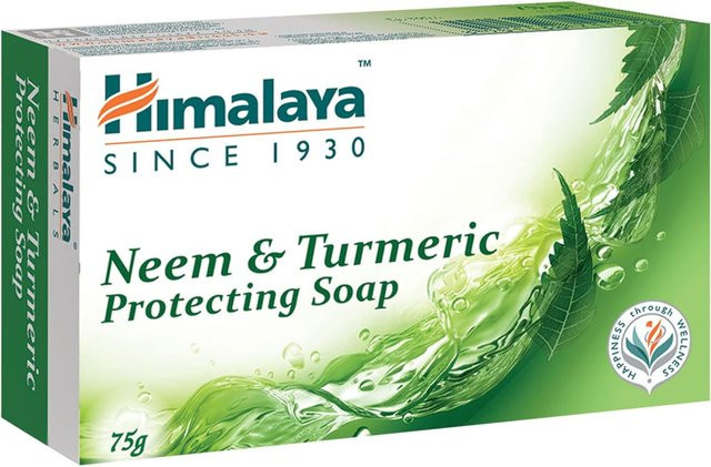 Himalaya Neem- und Kurkuma-Seife, 75 g, Unisex - Bild 1