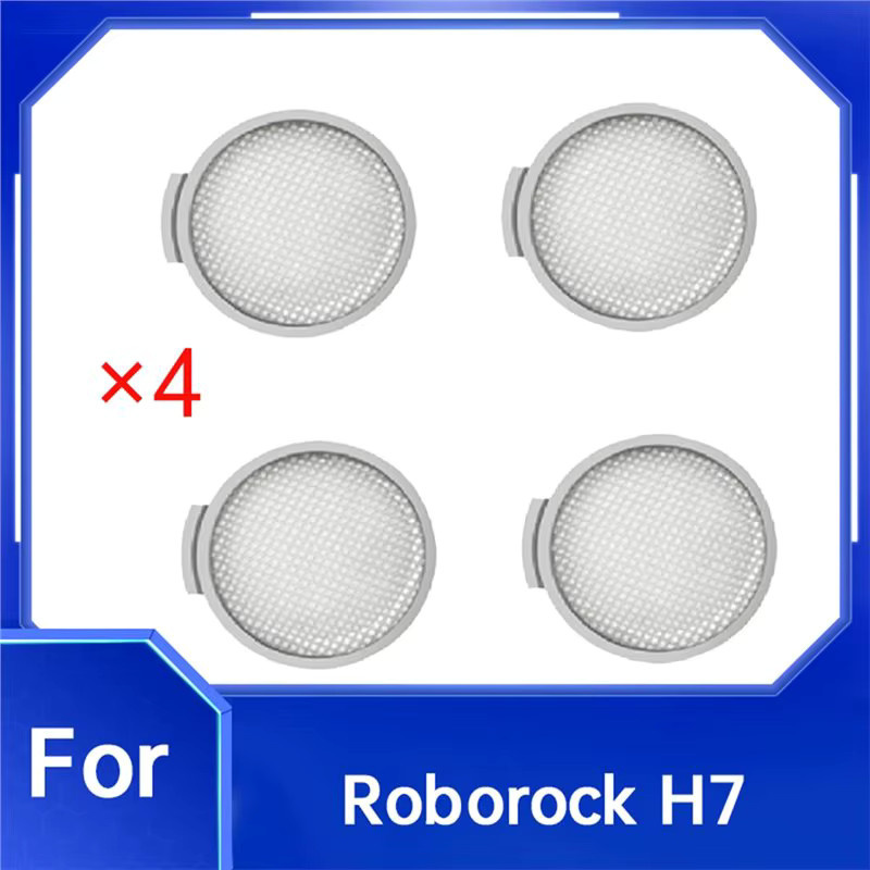Roborock Ersatzfilter Set für H7 Staubsauger, 4 Stück, Weiß - Bild 2