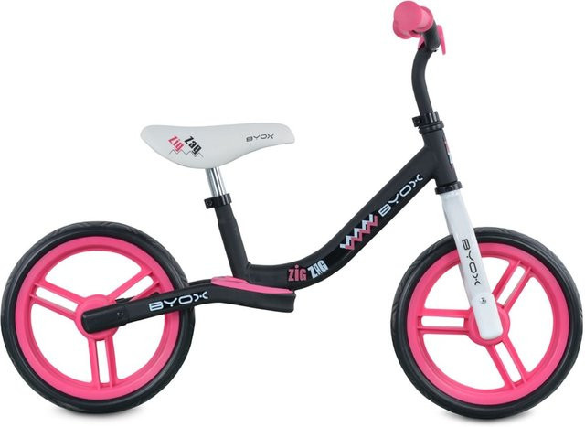 Byox Zig-Zag Laufrad rosa mit EVA-Reifen ab 12 Monate - Bild 1