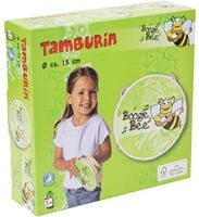 VEDES Holz Tamburin für Kinder ab drei Jahren, Durchmesser: 15 cm - Bild 1