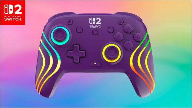 Turtle Beach Afterglow Wave Wireless Controller für Nintendo Switch in Lila mit Bluetooth - Bild 1