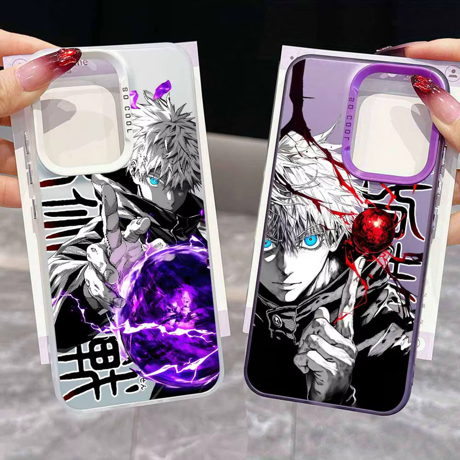 Bunte Jujutsu Kaisen Handyhülle für Samsung Galaxy S26 S25 S24 S23 S22 S21 S20 Ultra Plus FE - Bild 3