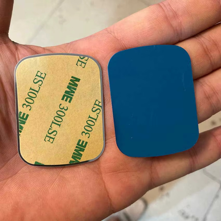 JCD 10er Set Metallplatten Aufkleber als magnetische Halterung für dein Smartphone wie iPhone, Xiaomi, Huawei oder Samsung - Bild 2
