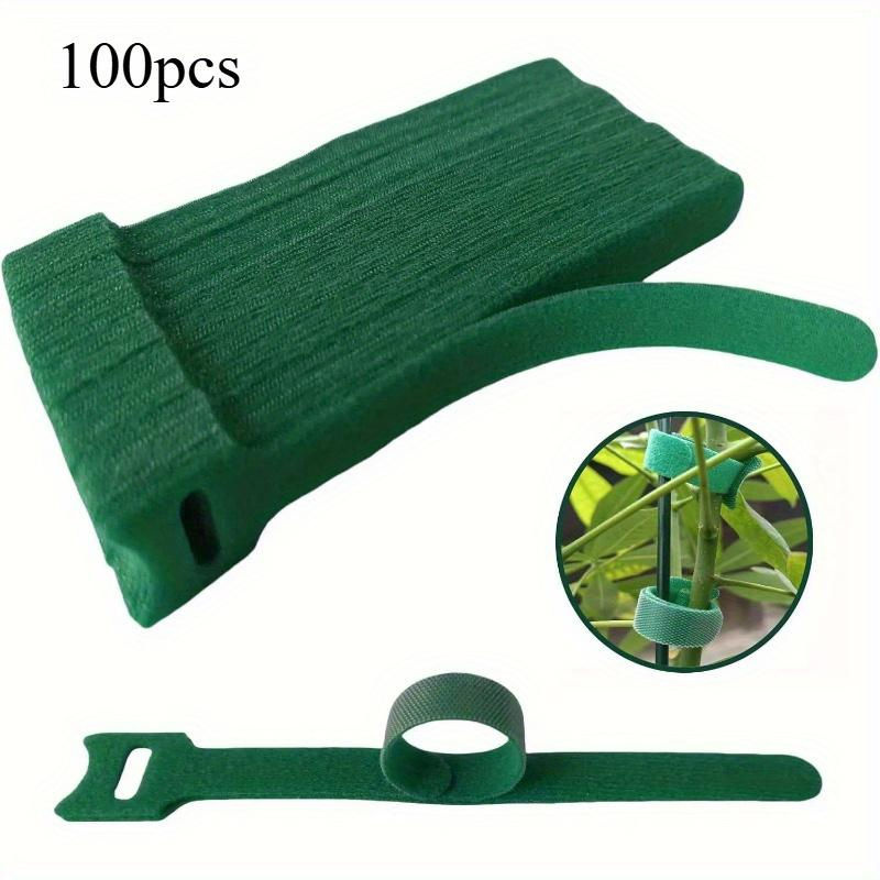 100 Stück Wiederverwendbare Nylon Pflanzenbinder mit Klettverschluss für Garten und Gewächshaus von SZwatch - Bild 9