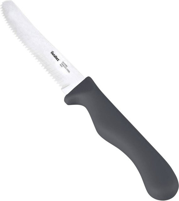 Metaltex Brotzeitmesser in Blau und Silber aus Inox - Bild 1