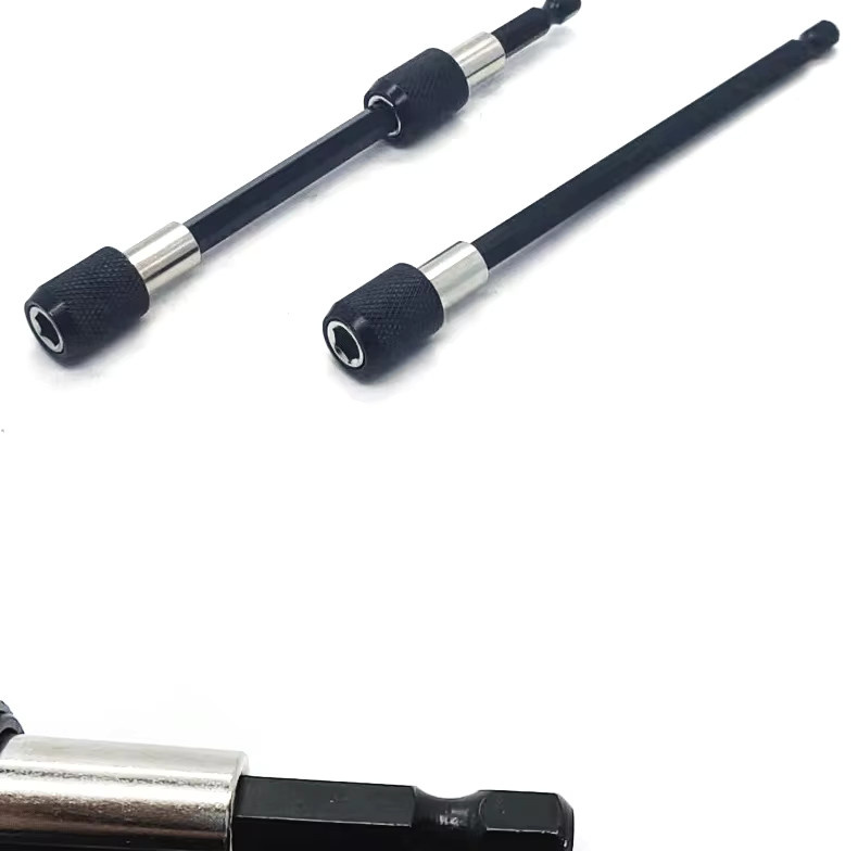 MIJIA Schnellverschluss-Verlängerungsstab für Elektrobohrer und Treiber, sechseckig, schwarz, Länge: 60-150 mm - Bild 3