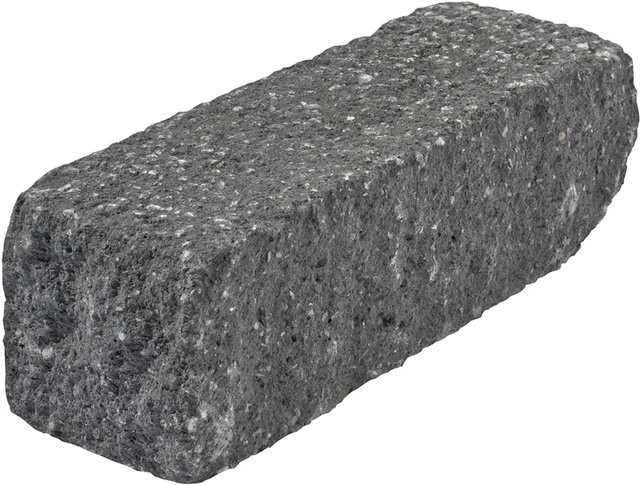 Diephaus Mauerstein Maximo Kina Schwarz Anthrazit B/T/H: 37,5 x 12,5 x 12,5 cm - Bild 1