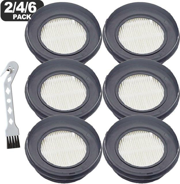 HEPA-Staubsaugerfilter-Set für SunSare X7A-US und V7, waschbare Ersatzfilter mit 6 Filtern und Reinigungsbürste - Bild 1