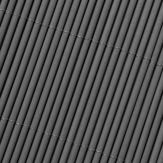 Weiden Sichtschutzmatte Komposit in Grau, B: 1 m, H: 3 m - Bild 1