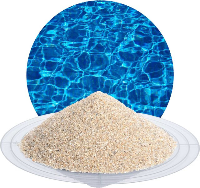 AQUAGRAN Filtersand Beige 25 kg Körnung 0,71-1,25 mm für die mechanische Filtration - Bild 1