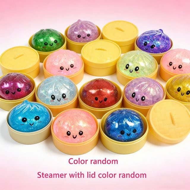 hairun Mini-Flash-Dumpling-Druckball, langsam rückfedernd, weicher Quetschball - Bild 1