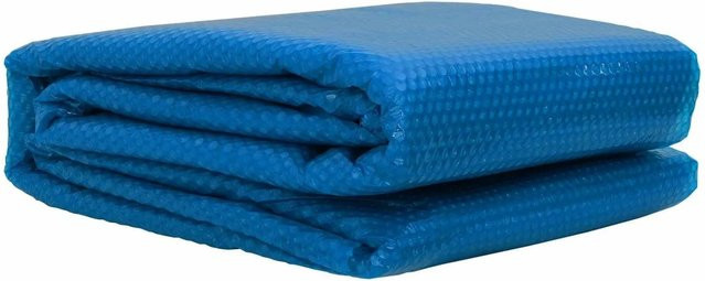vidaXL Schwimmbeckenabdeckung Solarfolie Blau aus Kunststoff - Bild 1
