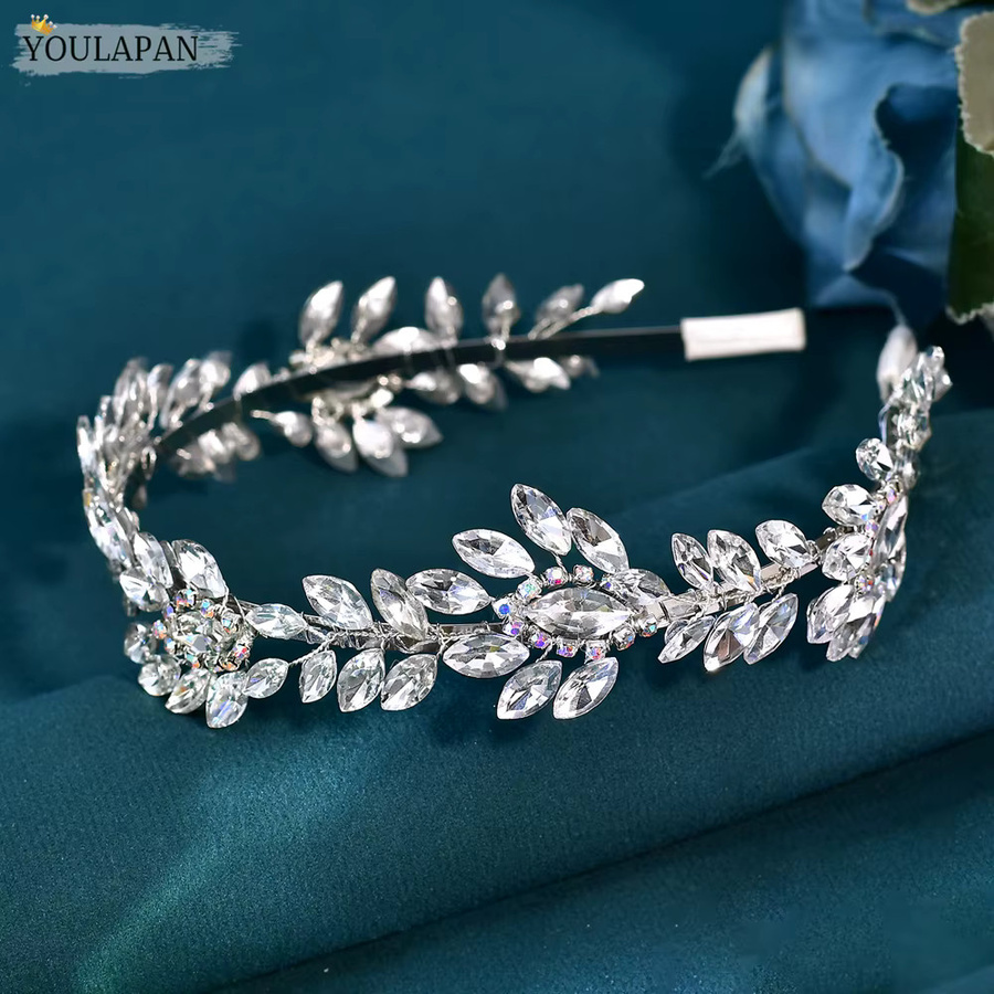 YouLaPan Stirnband, Strass, Damen - Bild 3