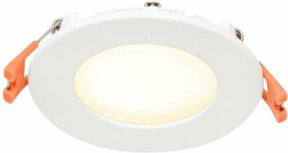 EVN Lichttechnik LED Einbau Panel rund Weiß 4W 3000K Warmweiß Durchmesser: 85 mm - Bild 1