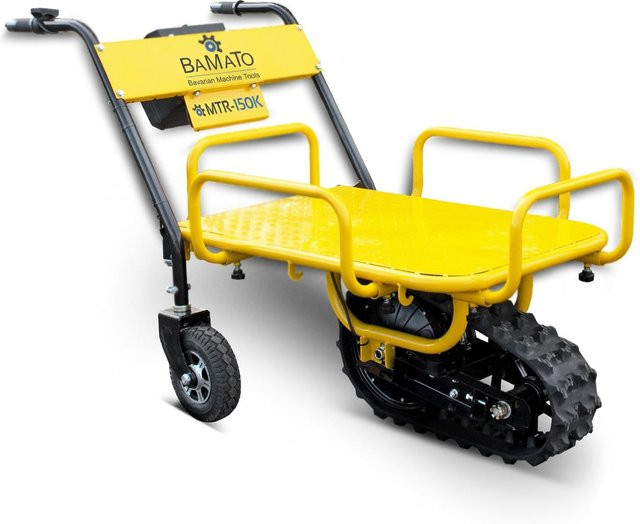 BAMATO Elektrische Schubkarre MTR-150K mit Raupenlaufwerk, Gelb, B/T/H: 77 x 144 x 90 cm - Bild 3