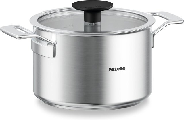 Miele Kochtopf KMKT 2040-3 aus Edelstahl in Silber, beschichtet - Bild 1
