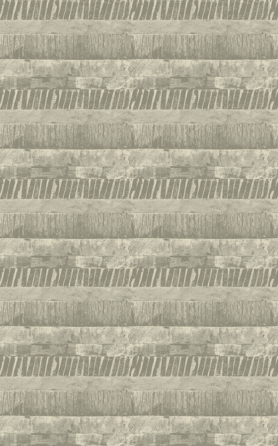 Élitis Tapete Impulsion RM 1022 91 in Grau und Beige mit abstraktem Textildesign für moderne Wohnräume - Bild 1