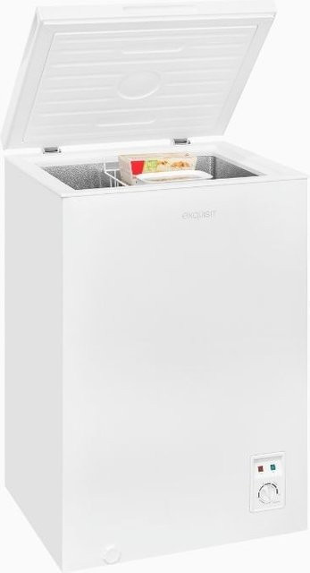GT100-050E Gefriertruhe in Weiss mit Super Cooling und Super Freezing Funktionen - Bild 1