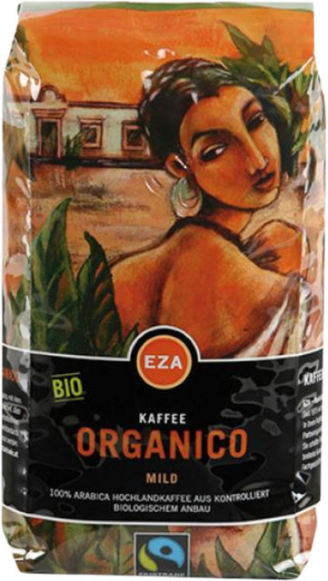 EZA Kaffee, Bio, Ganze Bohne, 1 kg - Bild 1