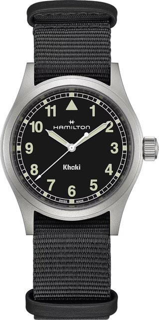 Hamilton Armbanduhr Khaki Field, Quarz, Edelstahl, 38 mm, Herren - Bild 1