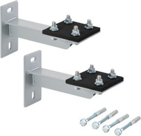 Oventrop Wandkonsole DN 32 in Silber inklusive Befestigungsmaterial - Bild 1