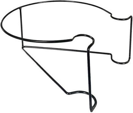 ZenNest Blumentopfhalter für Balkongeländer aus Metall in Schwarz - Bild 1