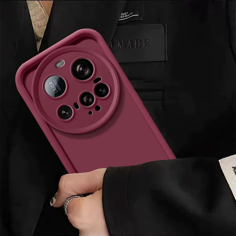 Xiaomi Mi 15 Ultra Schutzhülle in Braun mit mattem Softcover und Anti-Fall-Schutz - Bild 3