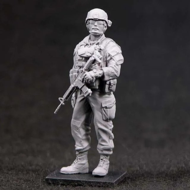 BAANFU Moderne US Army Special Forces, Harzfiguren-Modellbausätze, Maßstab 1:35 - Bild 1