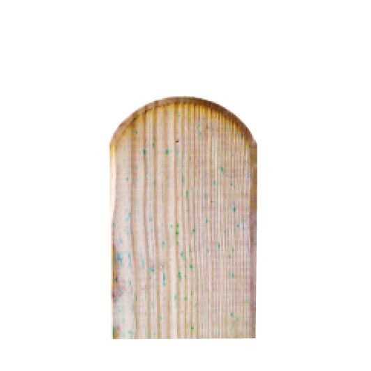 T&J Zaunlatten aus Holz in Grün und Beige, 25 Stück, B/T/H: 2 cm x 9 cm x 100 cm - Bild 1