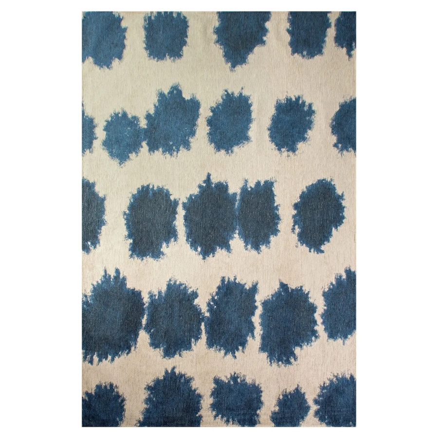 Lola&Moi Teppich Curacao Blau mit abstraktem Muster für Wohnzimmer, Schlafzimmer oder Büro, Breite: 240 cm, Tiefe: 340 cm - Bild 2