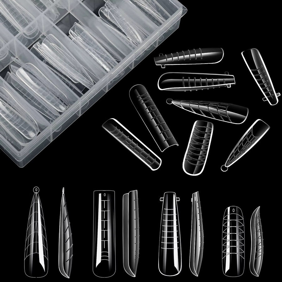 Misscheering Stiletto Sarg Dual Formen, 96 Stück, Nagelverlängerung - Bild 3