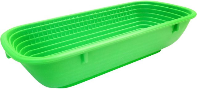 Schneider Brotform Gärkorb rechteckig grün L: 27 cm, B: 12 cm - Bild 1