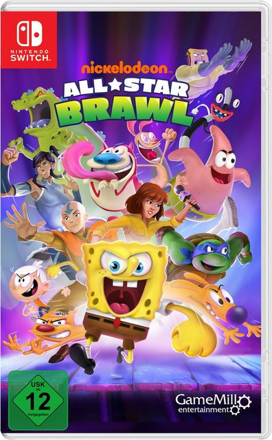 Nickelodeon All-Star Brawl Action-Platformer Fighting Game von GameMill Entertainment in Multicolour - Bild 1